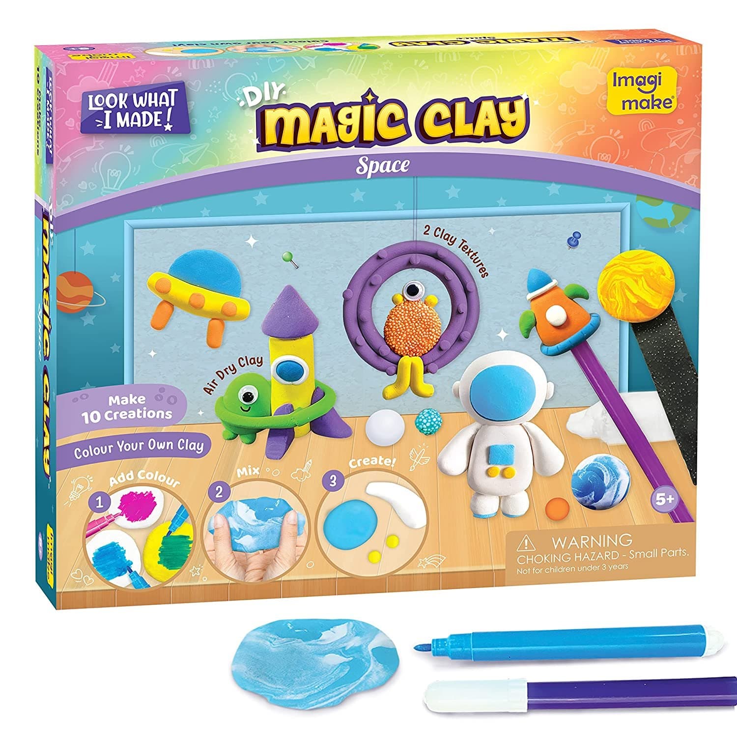 Set modelaj - Magic Clay - Spatiu | ImagiMake