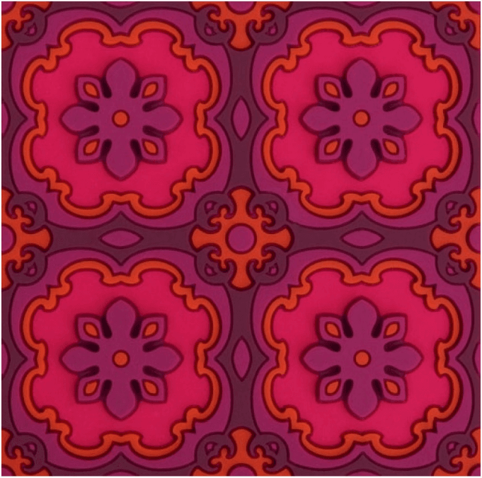 Suport pentru pahar - Sejjadeh Ruby | Eusamex France