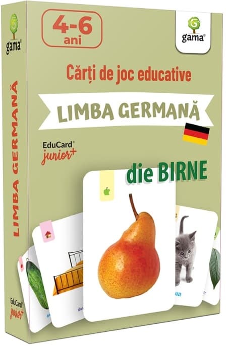 Carti de joc educative - Limba germana |