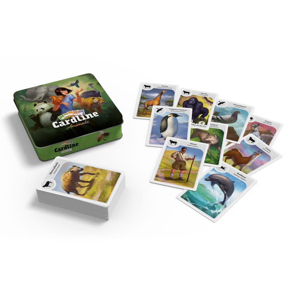 Joc - Cardline: Animale | Ludicus
