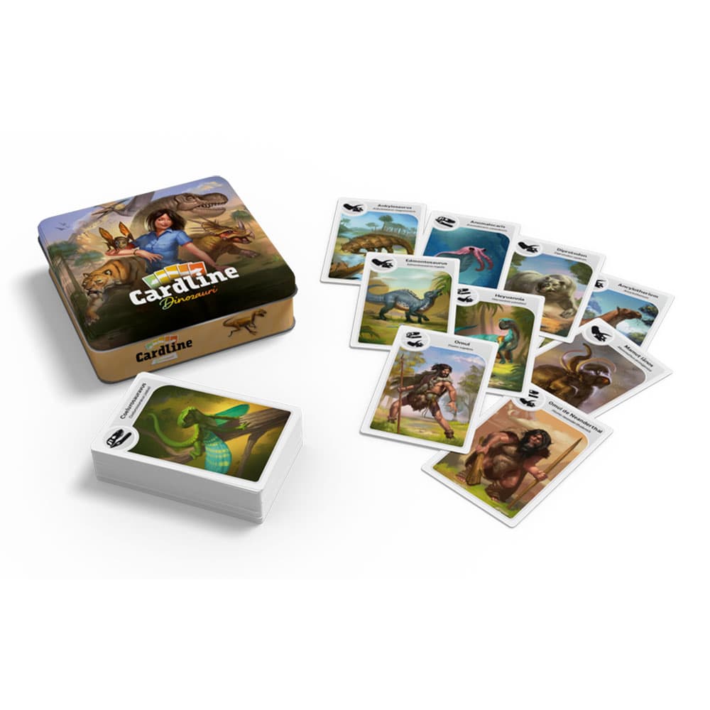 Joc - Cardline: Dinozauri | Ludicus