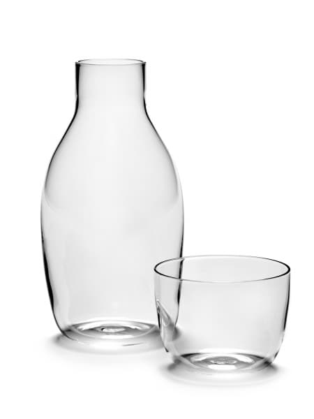 Set carafa 750ml+Pahar 200ml Passe-Partout Vincent Van Duysen | Serax
