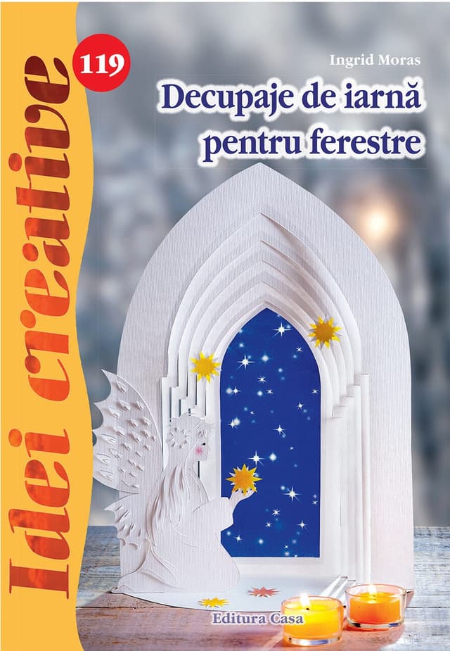 Decupaje de iarna pentru ferestre | Ingrid Moras