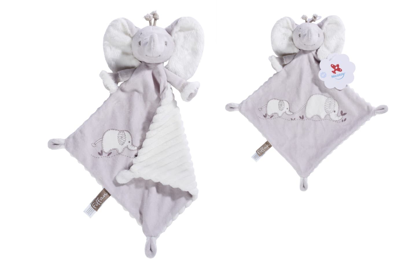 Jucarie de plus - Fiffan - Elefant 21cm | Nicotoy