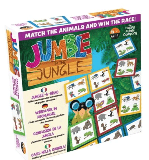 Joc educativ - Puzzle Jumble In Jungle |