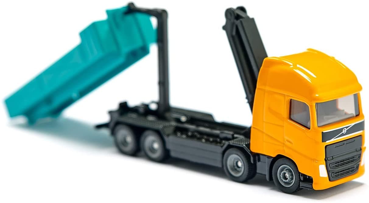 Jucarie - Volvo Roll-off Tipper with Crane | Siku