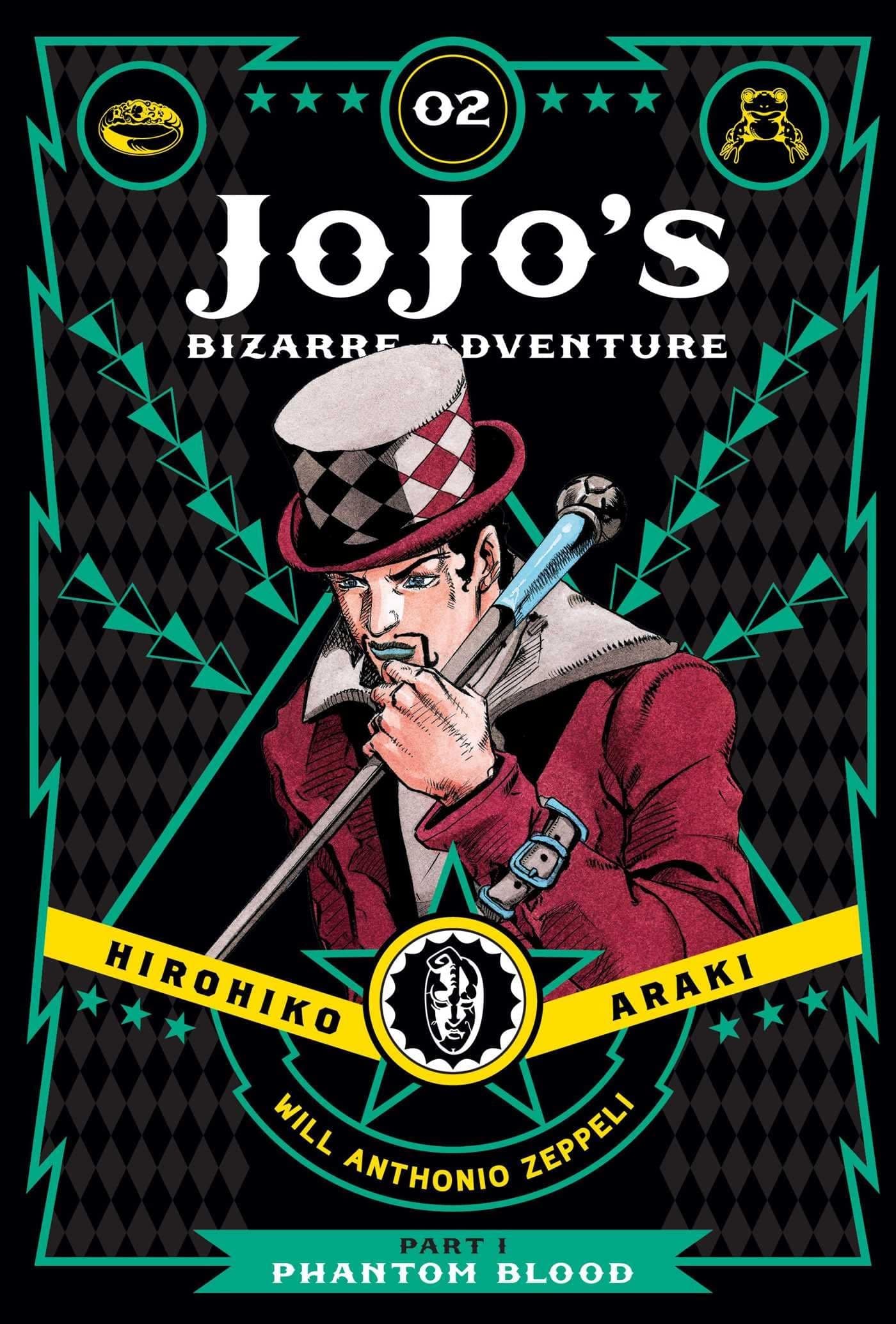 JoJo's Bizarre Adventure: Part 1 - Phantom Blood - Volume 2 | Hirohiko Araki