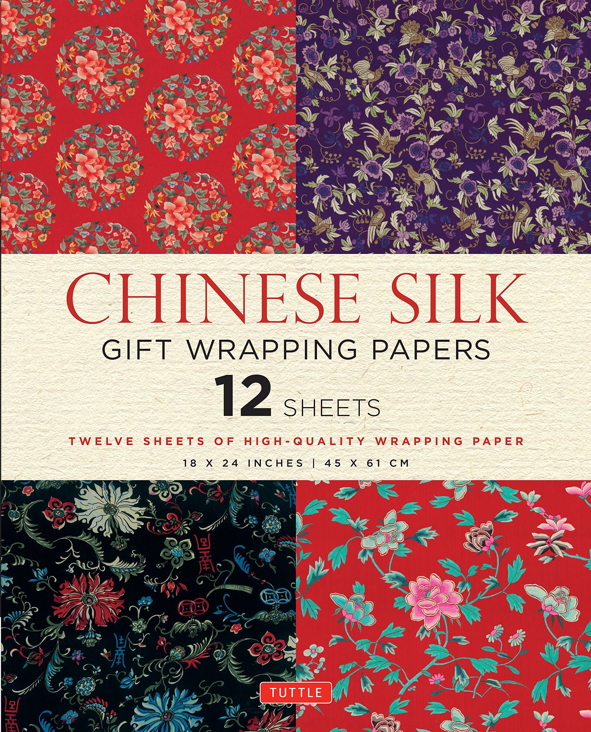 Chinese Silk Gift Wrapping Papers |