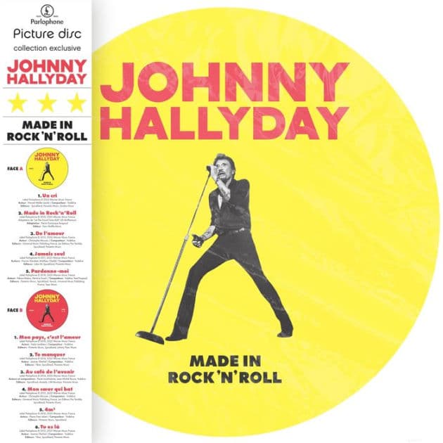 Made in Rock'N'Roll (Picture Vinyl) | Johnny Hallyday