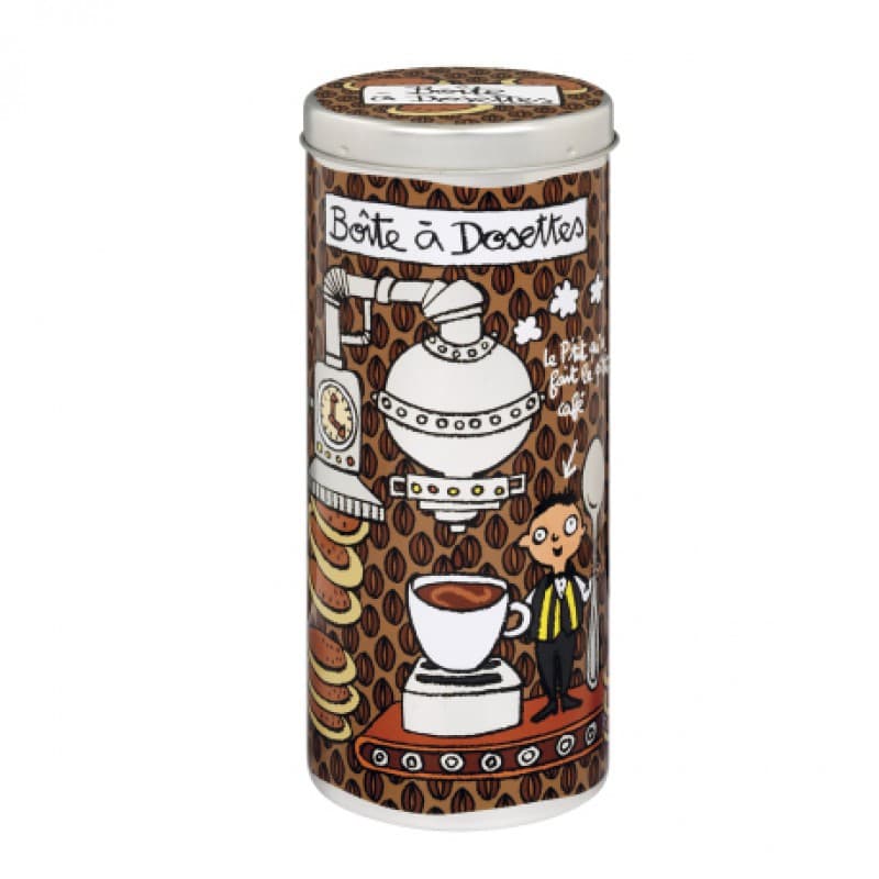 Cutie metalica pentru cafea - P'tit cafe | Derriere la porte