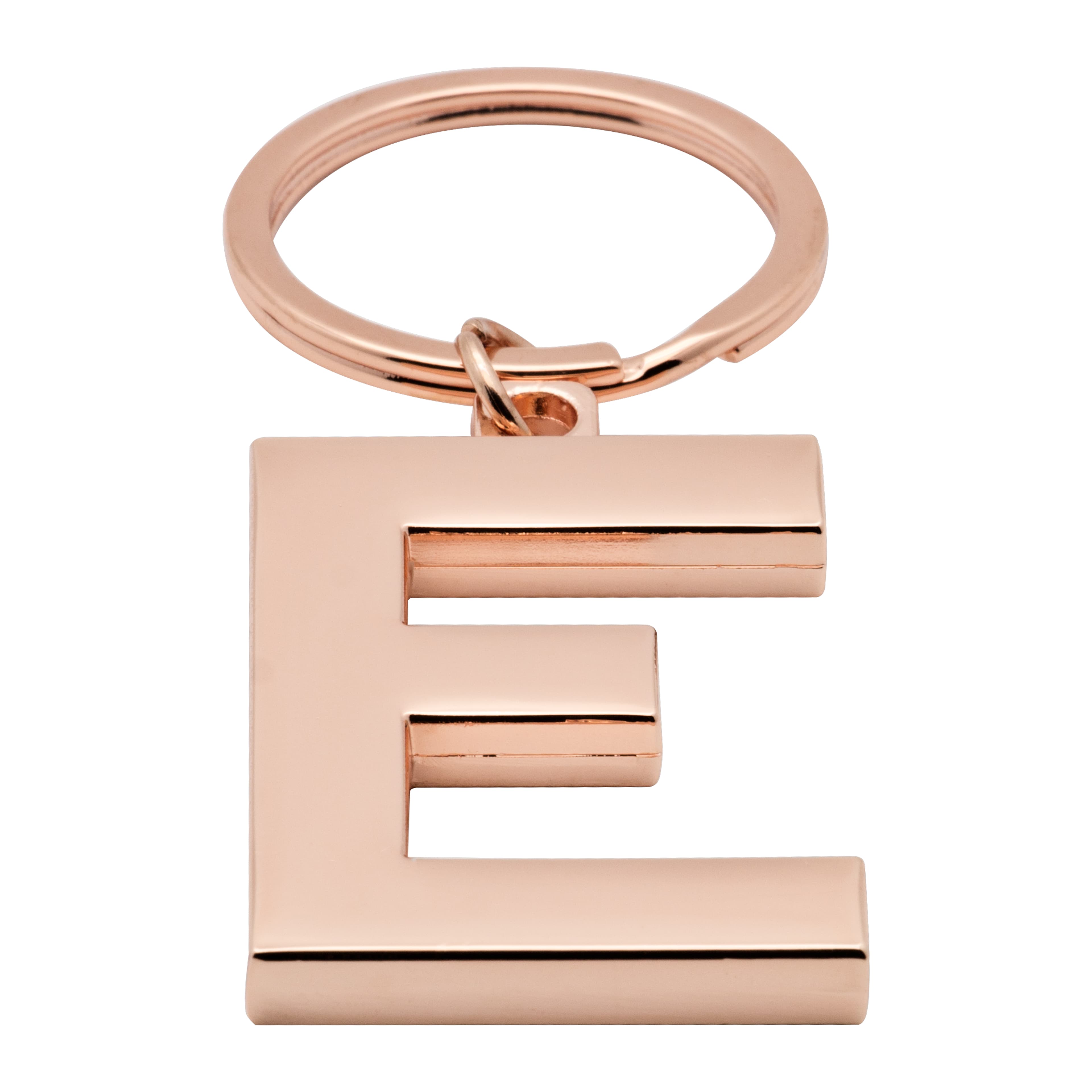 Breloc - Lund Luxe Letter E – Rose Gold | Lund London