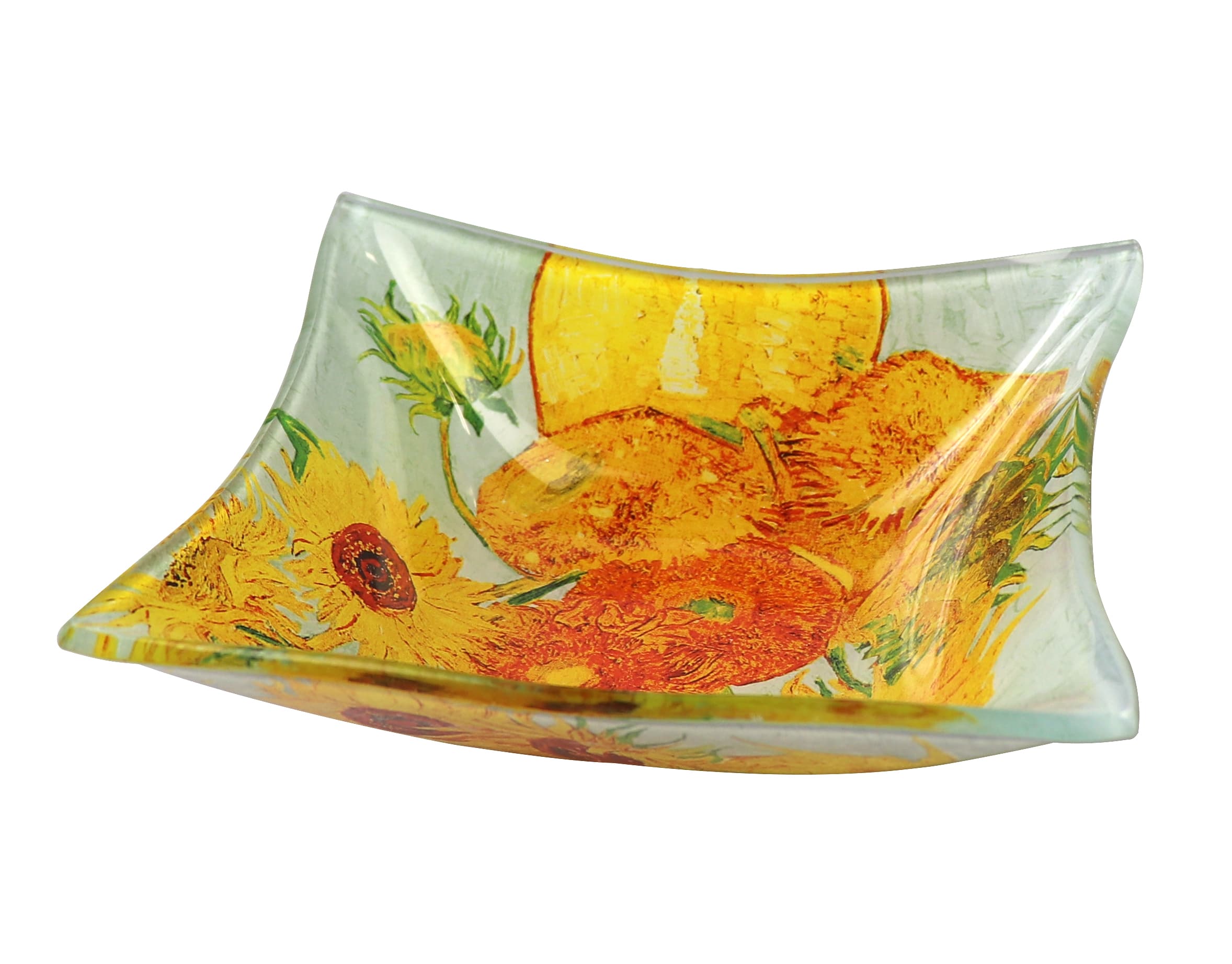 Platou din sticla - Vase With Twelve Flowers | Nuova R2S