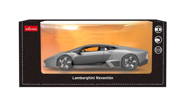 Masina - Lamborghini Reventon - Gri - Scara 1:24 | Rastar
