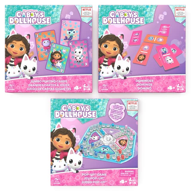 Set 3 jocuri - Gabbys Dollhouse | Spin Master