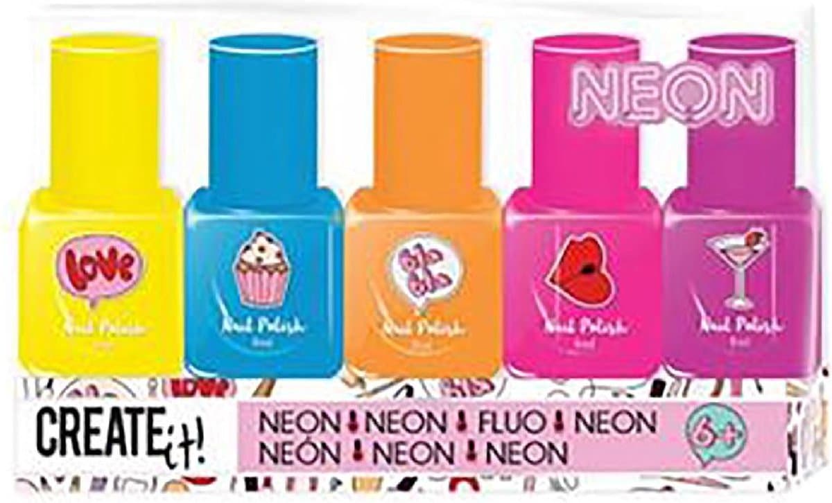 Set 5 lacuri - Neon | Create It
