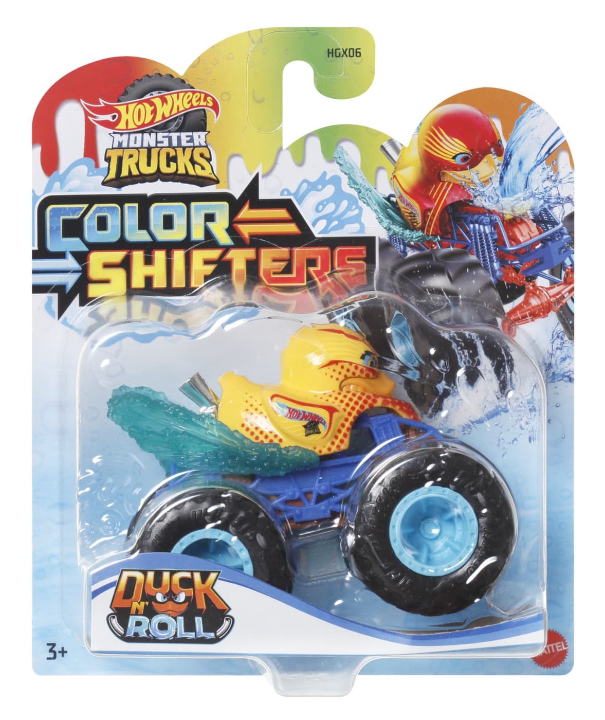 Camion - Hot Wheels - Duck n'Roll cu culori schimbatoare | Mattel