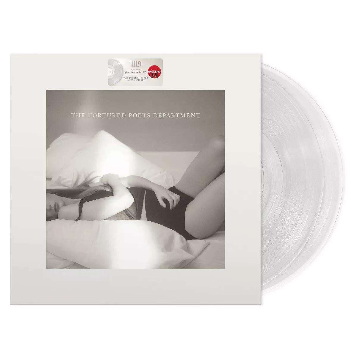 The Tortured Poets Department (Phantom Clear Vinyl) | Taylor Swift