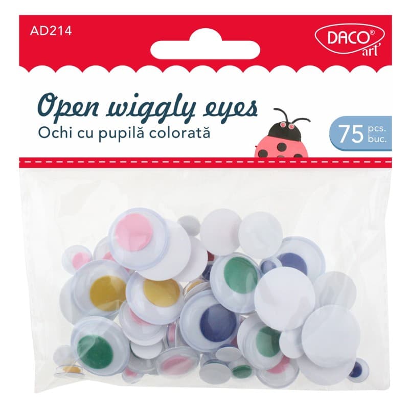 Accesorii craft - Ochi cu pupila colorata | Daco