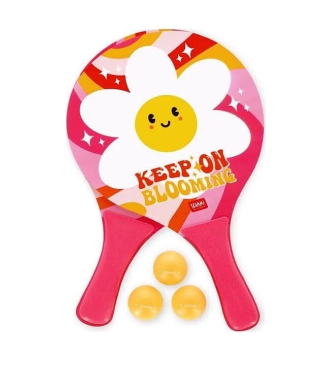 Set tenis de masa - Keep On Blooming | Legami