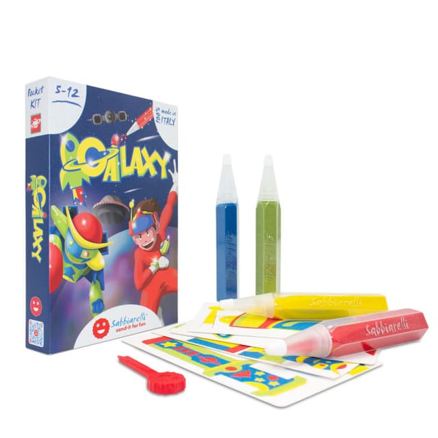 Set creativ - Coloreaza cu nisip - Galaxie | Sabbiarelli
