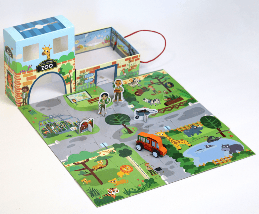 Joc interactiv - Micul meu oras: ZOO | Mimorello