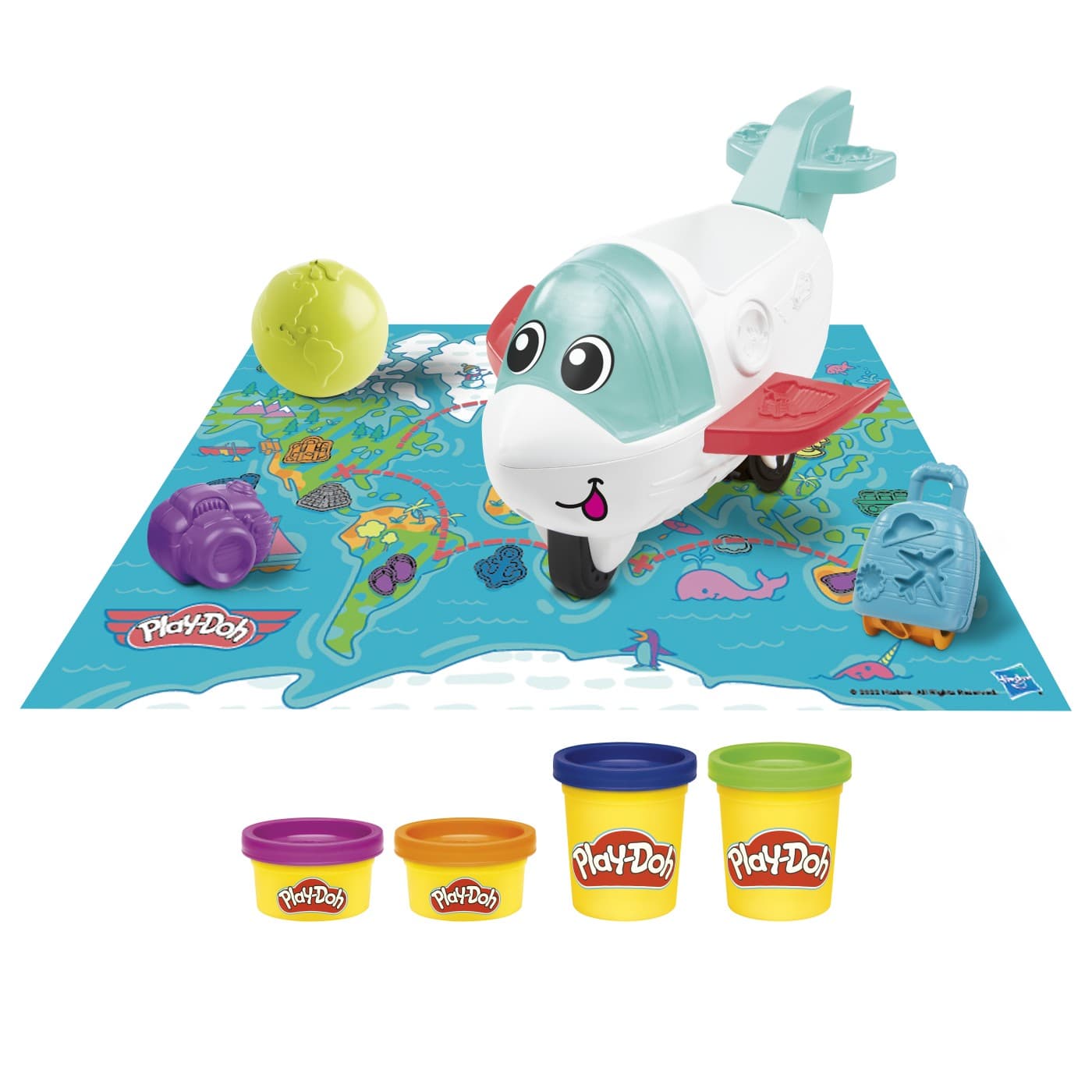 Set plastilina - Starters: Calatoreste cu avionul | Play-Doh