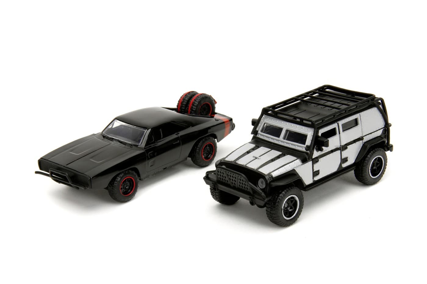 Set masini metalice - Jeep Wrangler si Dom's Dodge Charger | Jada Toys
