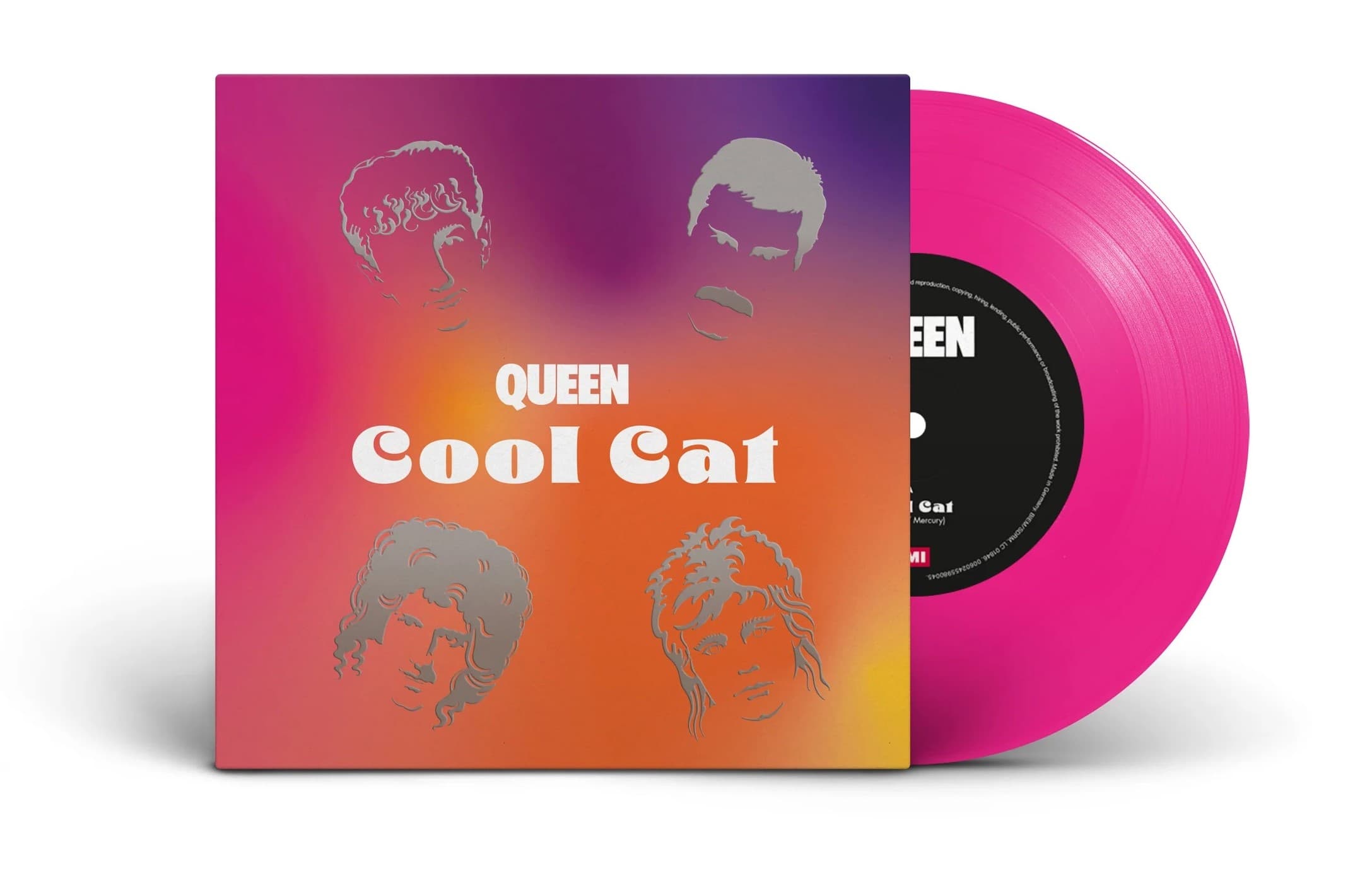 Cool Cat (7" Pink Vinyl, 45 RPM) | Queen