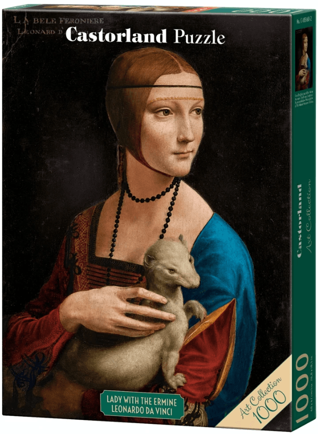 Puzzle 1000 piese - Lady with a Ermine | Castorland