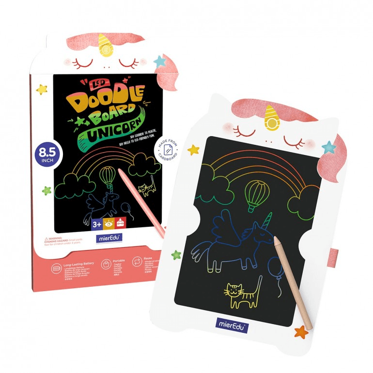 Tableta pentru desenat LCD - Unicorn | MierEdu