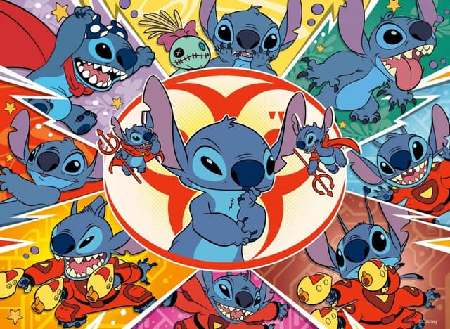 Puzzle 100 piese - Disney - Stitch | Ravensburger