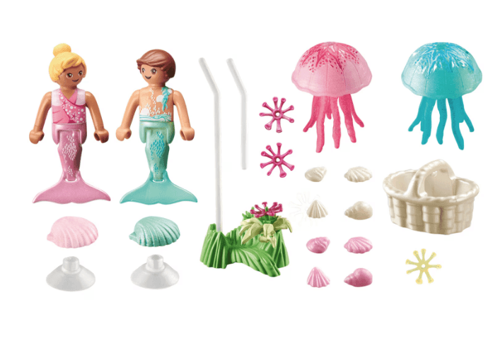 Set figurine - Copii sirene cu meduze | Playmobil