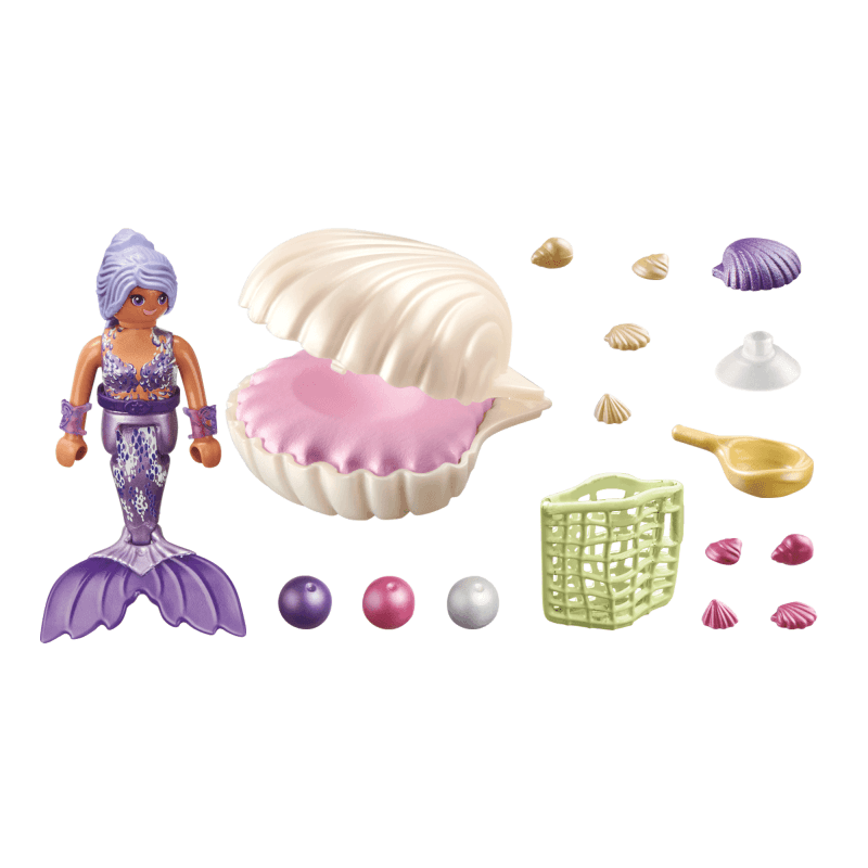 Jucarie - Sirena cu perla in scoica | Playmobil