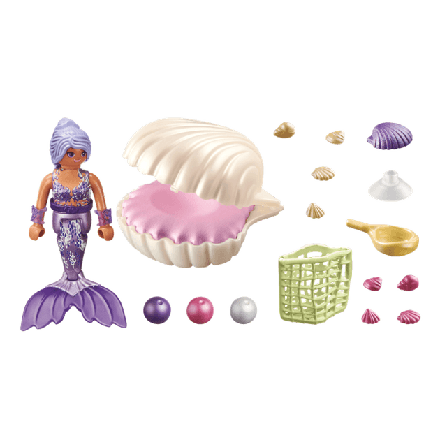 Jucarie - Sirena cu perla in scoica | Playmobil