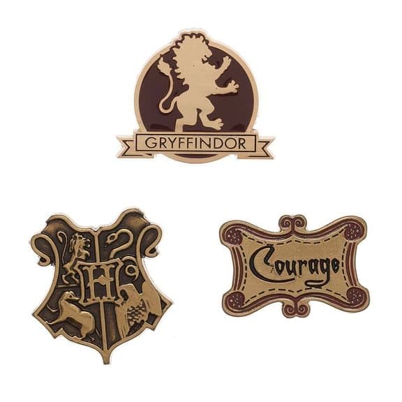 Set insigne -  Harry Potter Gryffindor | Harry Potter