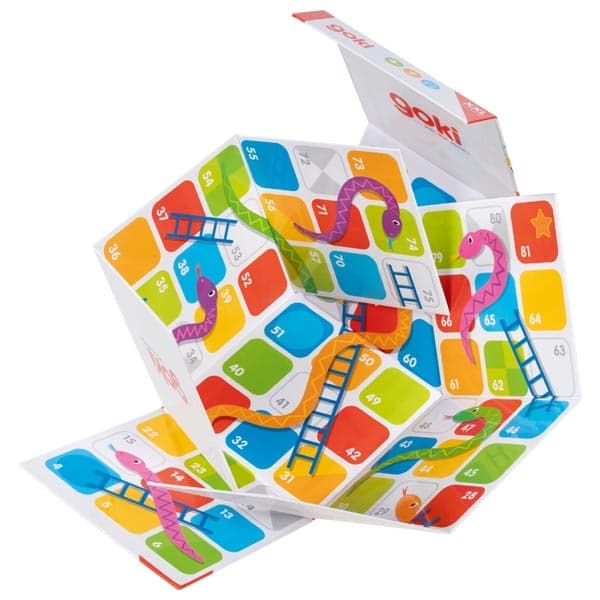 Joc - Serpi si scari in cutie cub | Goki