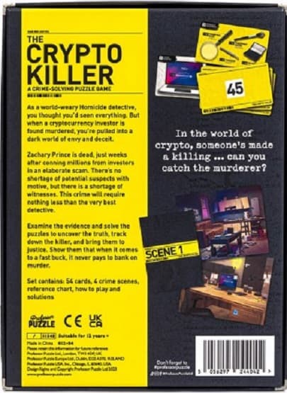 Joc - The Crypto Killer | Professor Puzzle