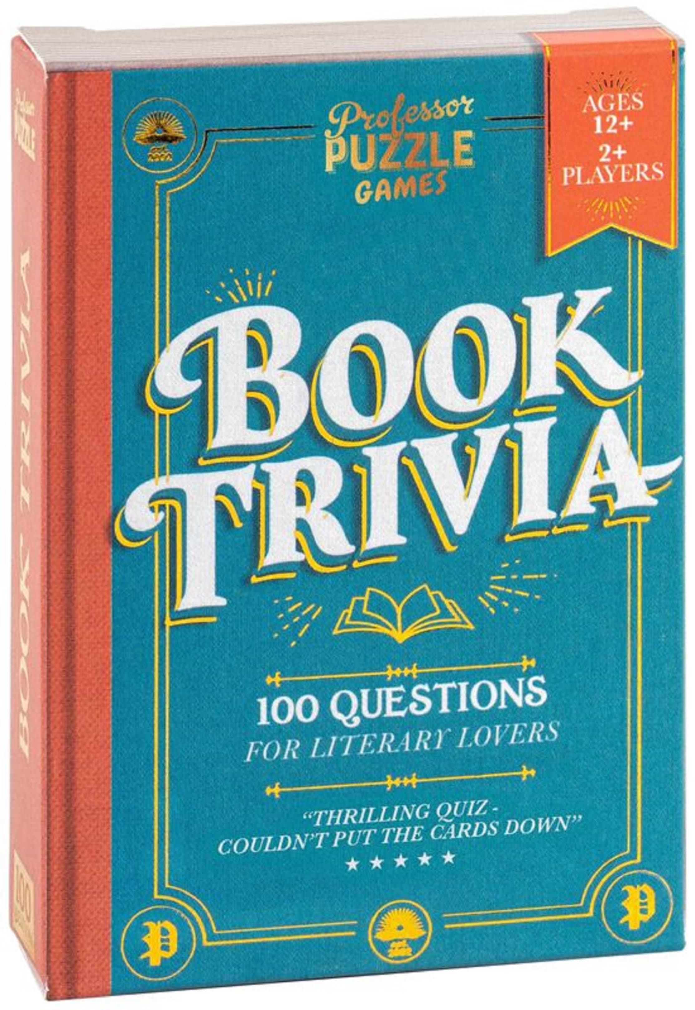 Joc - Book Trivia | Professor Puzzle