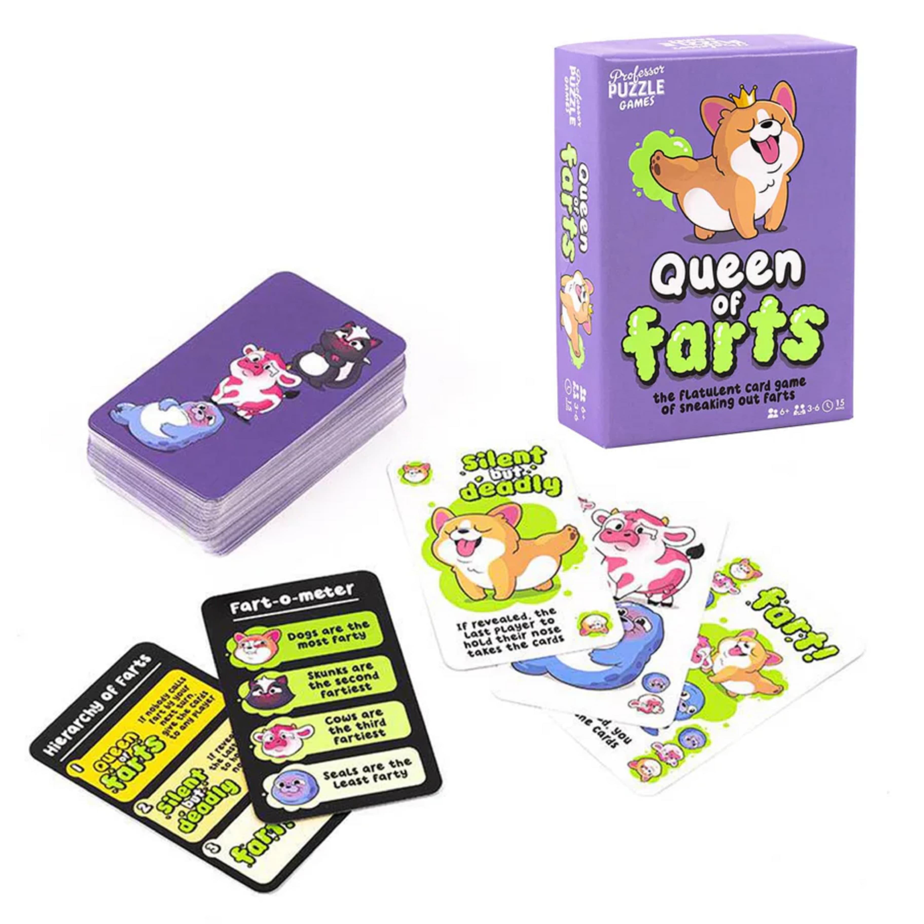 Joc - Queen of Farts | Professor Puzzle