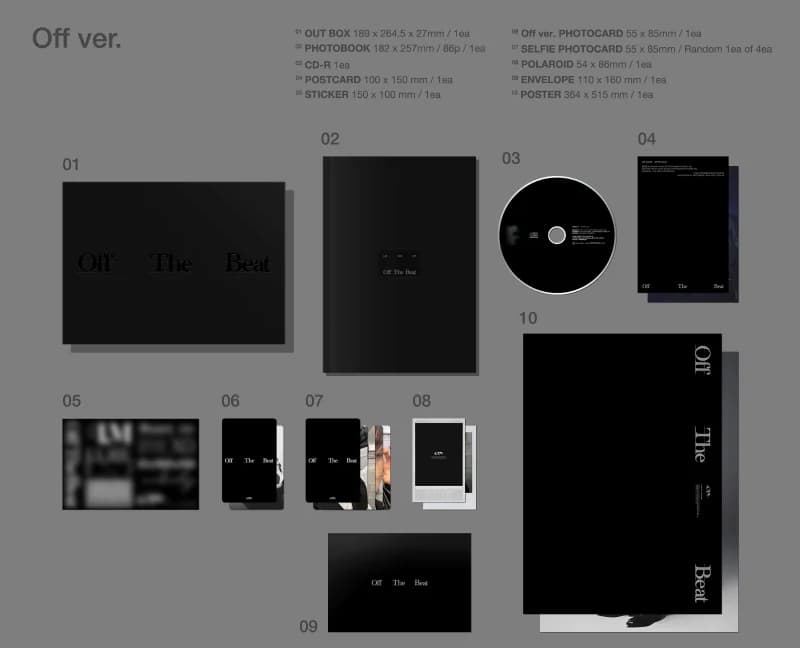 Off The Beat - Photobook Box (Off Version) | I.M