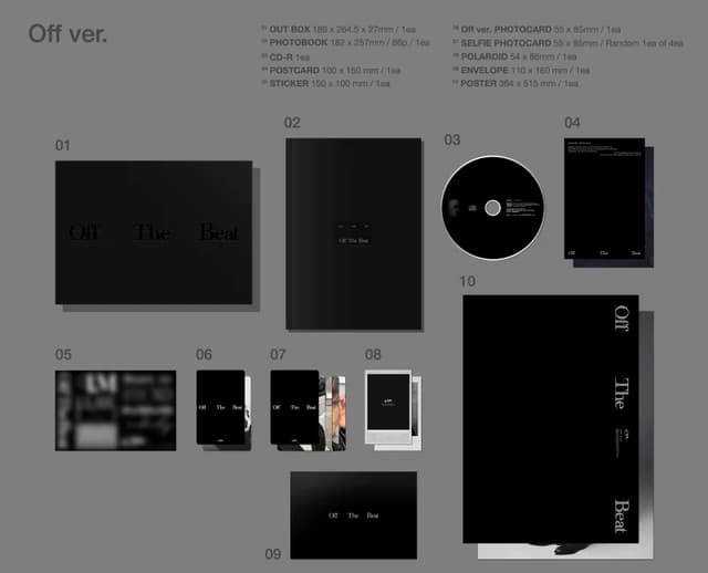 Off The Beat - Photobook Box (Off Version) | I.M