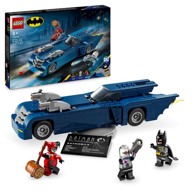 LEGO Batman - Batman cu  Batmobile vs Harley Quinn si Mr. Freeze (76274) | LEGO