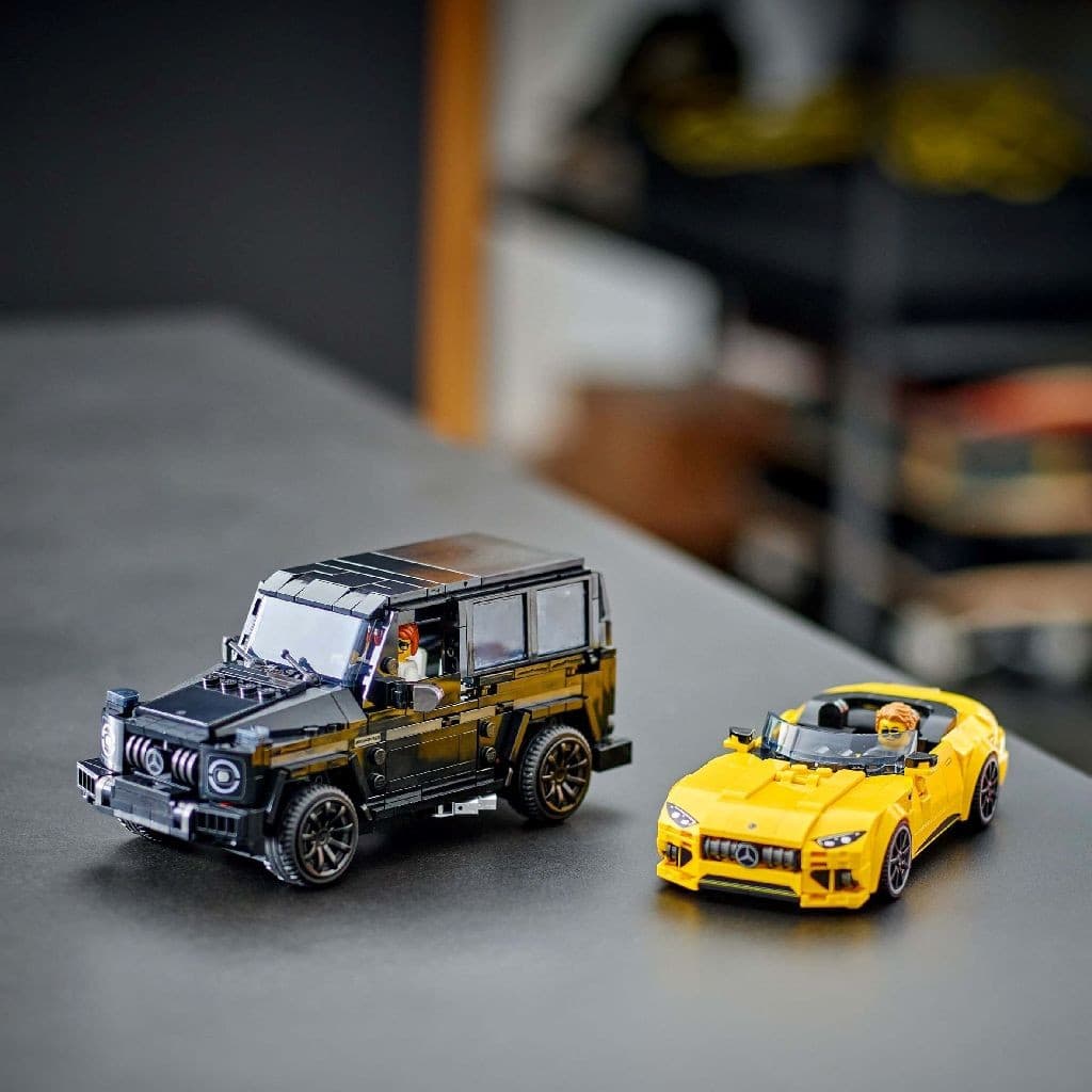 LEGO Speed Champions - Mercedes-AMG G 63 and Mercedes-AMG SL 63 (76924) | LEGO