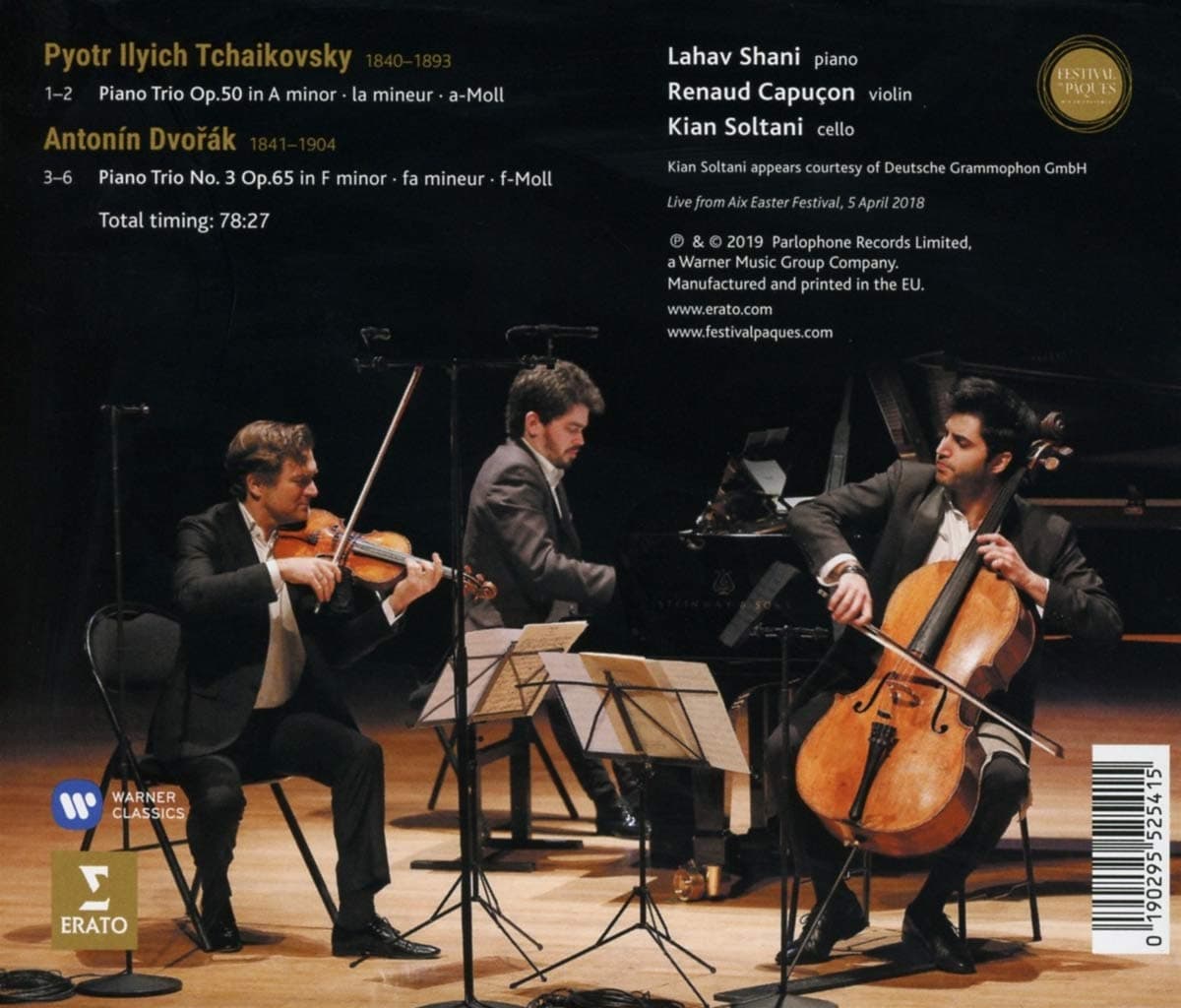 Dvorak & Tchaikovsky: Trios | Lahav Shani, Kian Soltani, Renaud Capucon