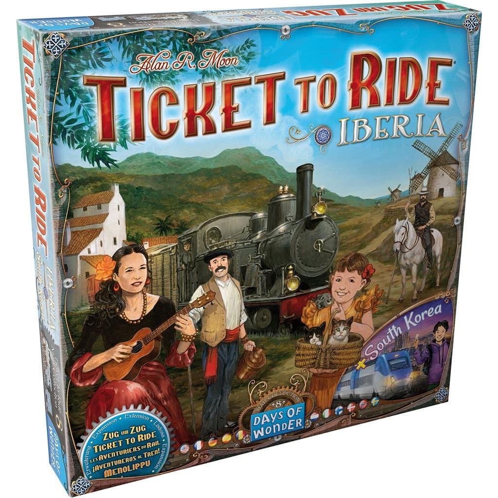 Extensie - Ticket to Ride: Iberica & South Korea | Days of Wonder