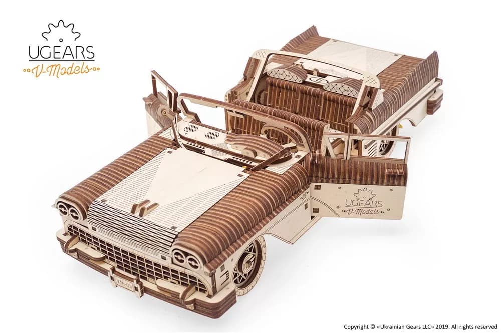 Puzzle Mecanic - Dream Cabriolet VM-05 | Ugears