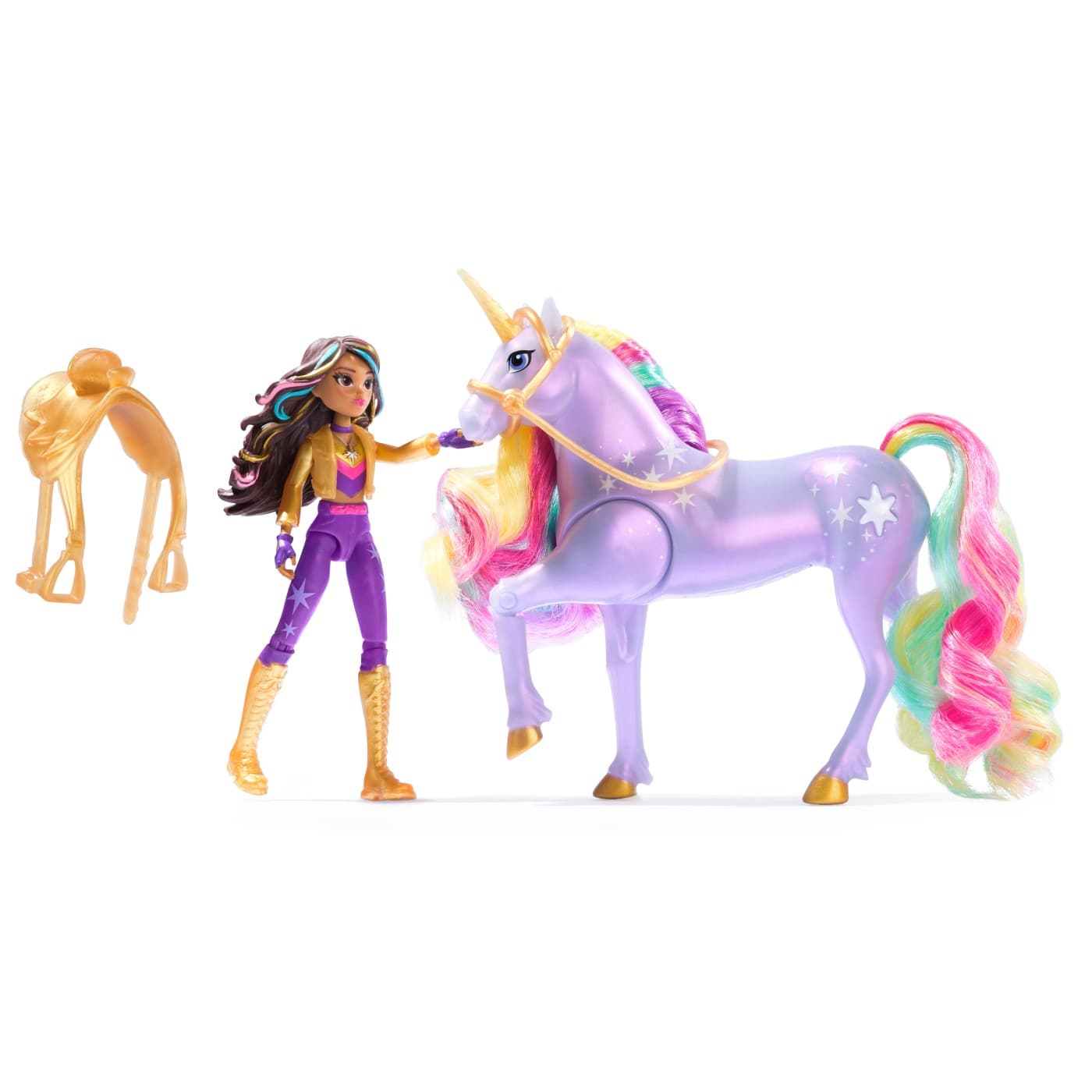 Set joaca - Papusa Sophia si unicornul Lightstar | Spin Master