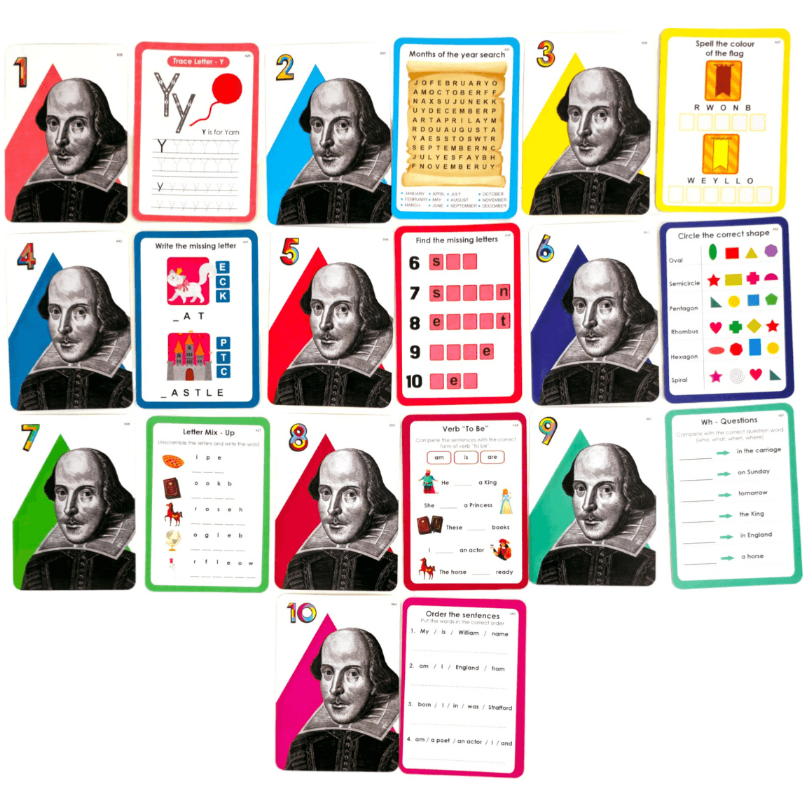 Joc - Learning Cube - Pe urmele lui Shakespeare | K-Toyz