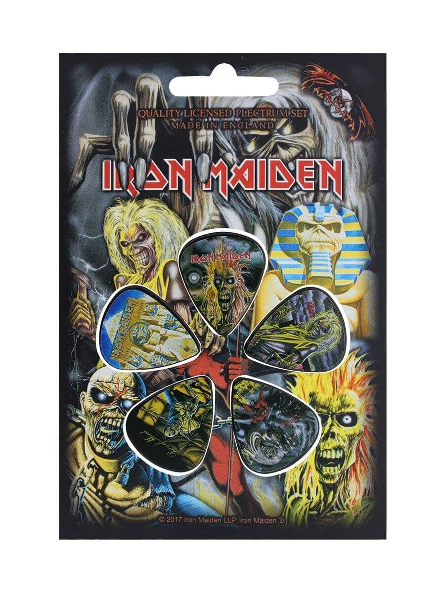Set 5 pene pentru chitara - Iron Maiden  | Rock Off