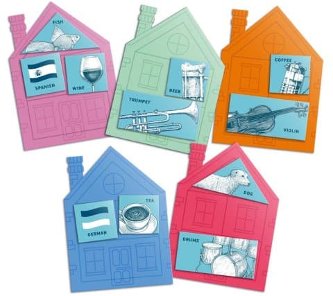 Joc puzzle - Einstein Collection - House Riddle | Professor Puzzle